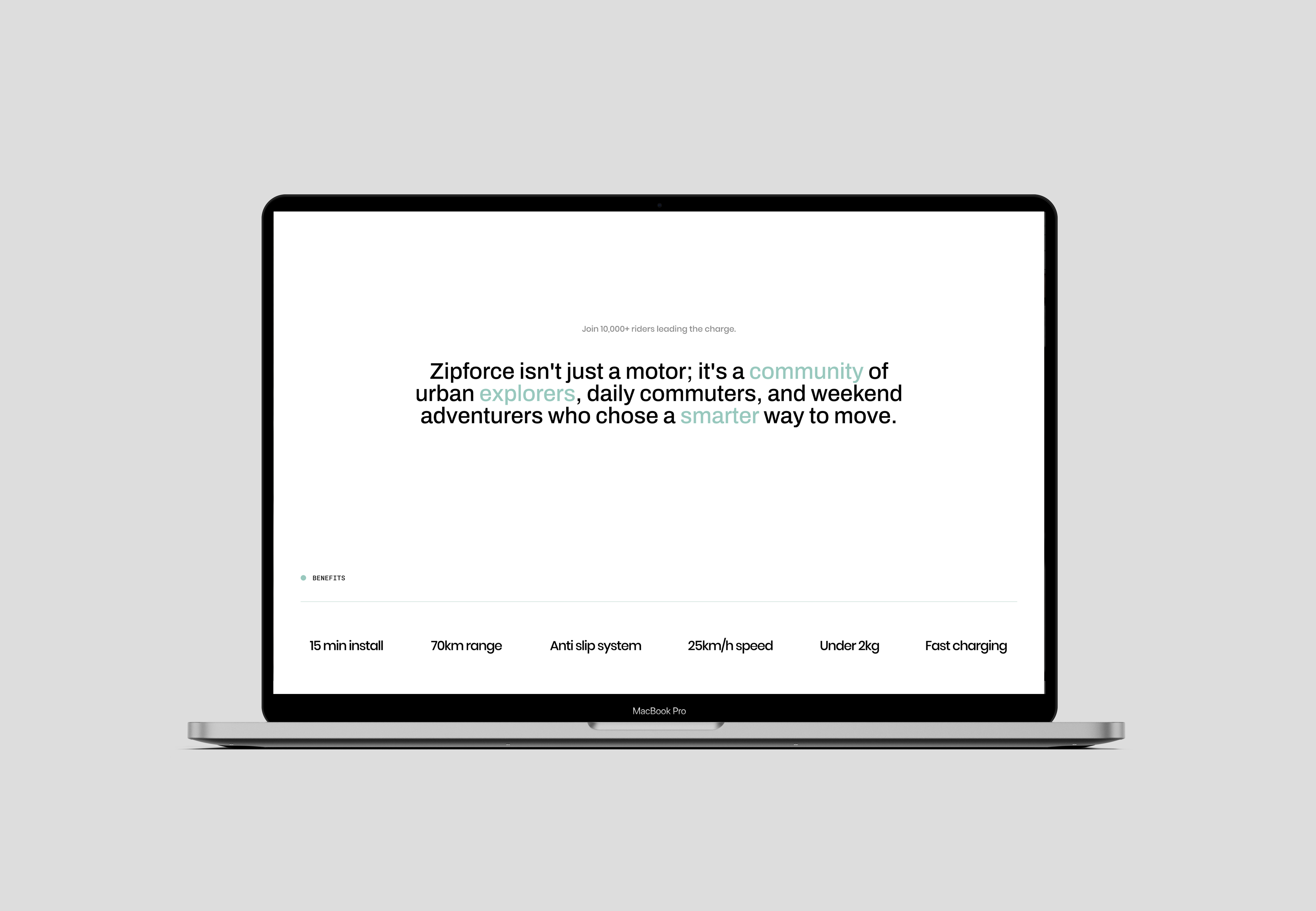 Zipforce website — community and features